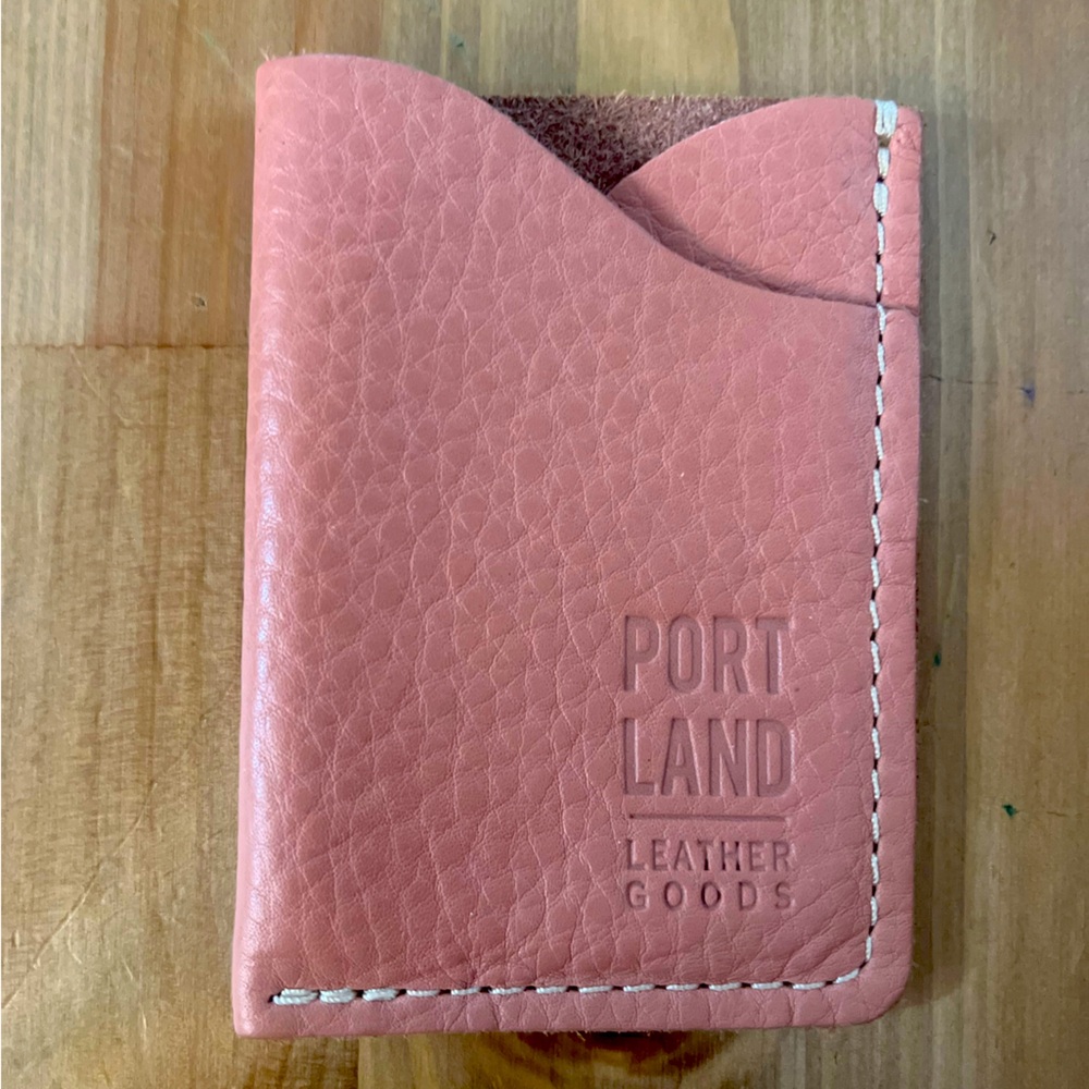 Quartz minimalist card holder.